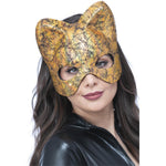 Smiffys Gold Cat Eyemask