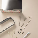 Paper Holder With Cover Chrome Lineb+