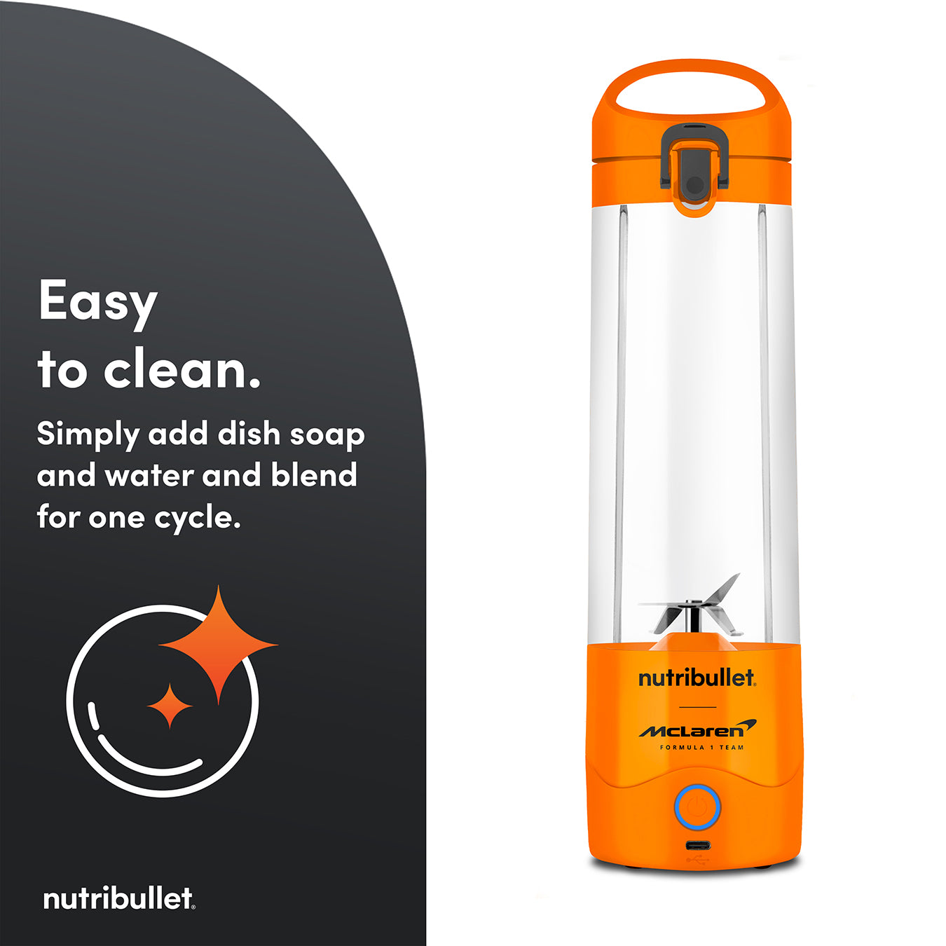 x McLaren F1 Team Portable Blender | Papaya