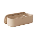 Bathroom Organiser Storage Box Freestanding Alife Collection | Light Grey
