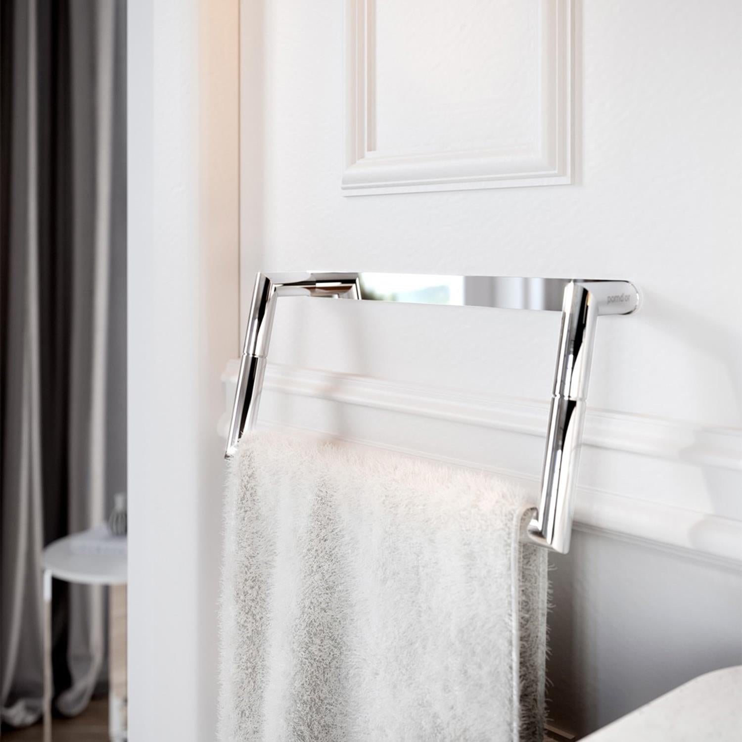 Towel Rack, Chrome, Micra Collection