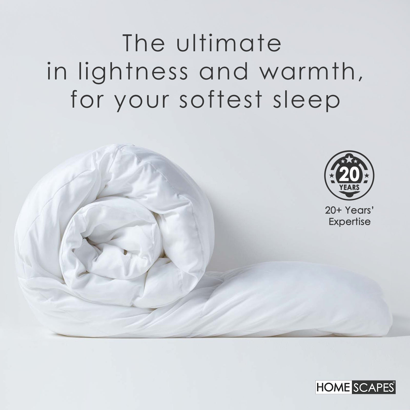 Luxury Hotel Quality Super Microfibre 13.5 Tog Winter Duvet | King | White