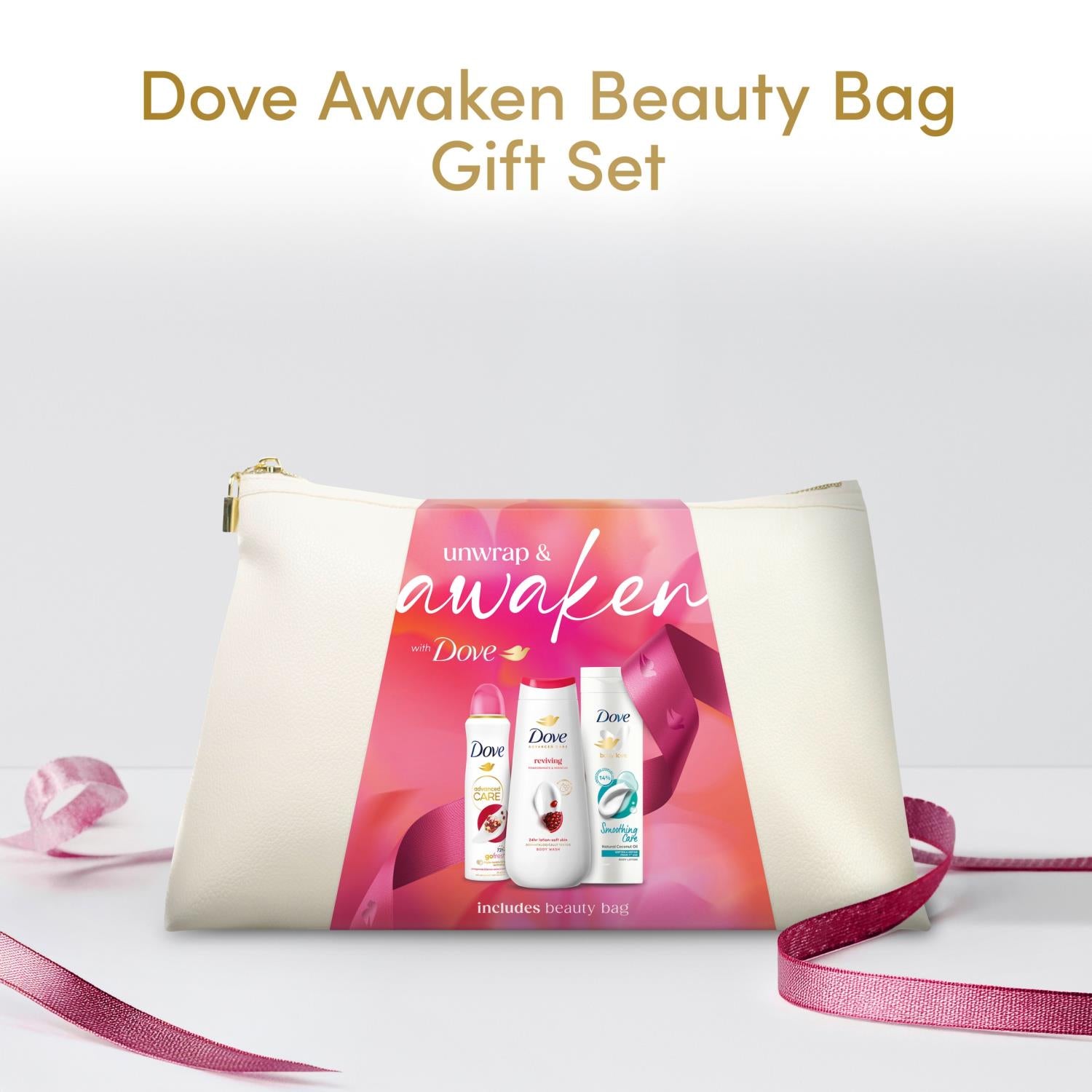 Awaken Beauty Bag Gift Set For Her With Body Wash And Body Lotion | Set of 1