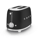 Tsf01 Matte 2 Slice Toaster + Tsbw01 Bun Warmer Set | Black