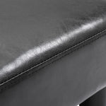 Ottoman Footrest Seat Chair Footstool Small Pu Leather