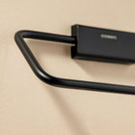 Toilet Roll Holder, Screw-in Or Self-adhesive, Matt Black Next Collection