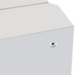 Mirror Cabinet Shelves Bathroom Storage  Stainless Steel