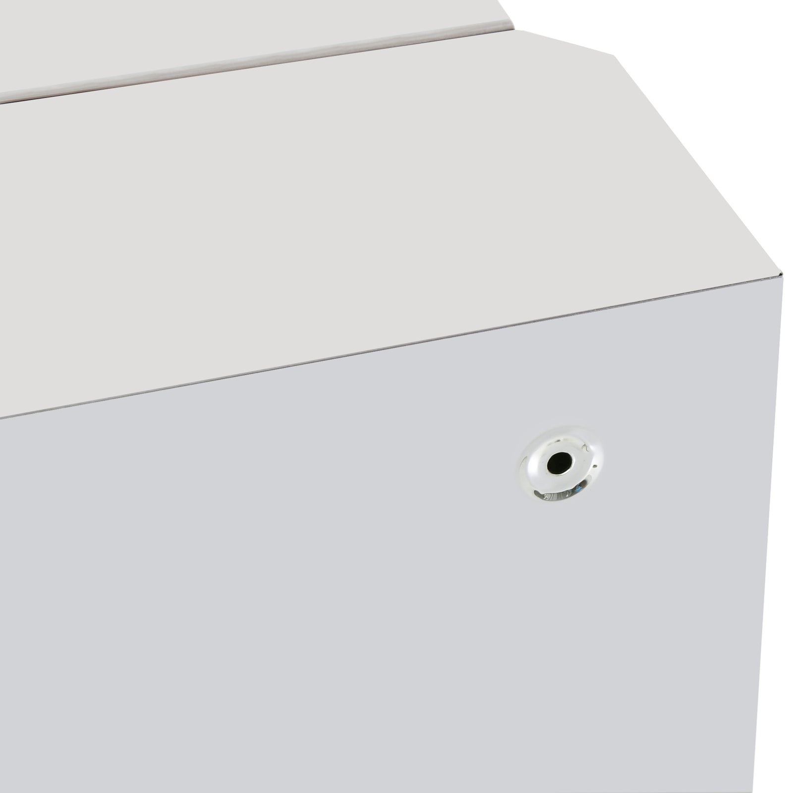 Mirror Cabinet Shelves Bathroom Storage  Stainless Steel