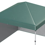 3x3 (m) Pop Up Gazebo Party Tent W/ 2 Sidewalls, Weight Bags | Green