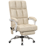 Massage Office Chair Desk Heat | Beige