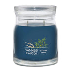 Yankee Candle Signature Medium Jar Scented Candle - Bayside Cedar, 368g