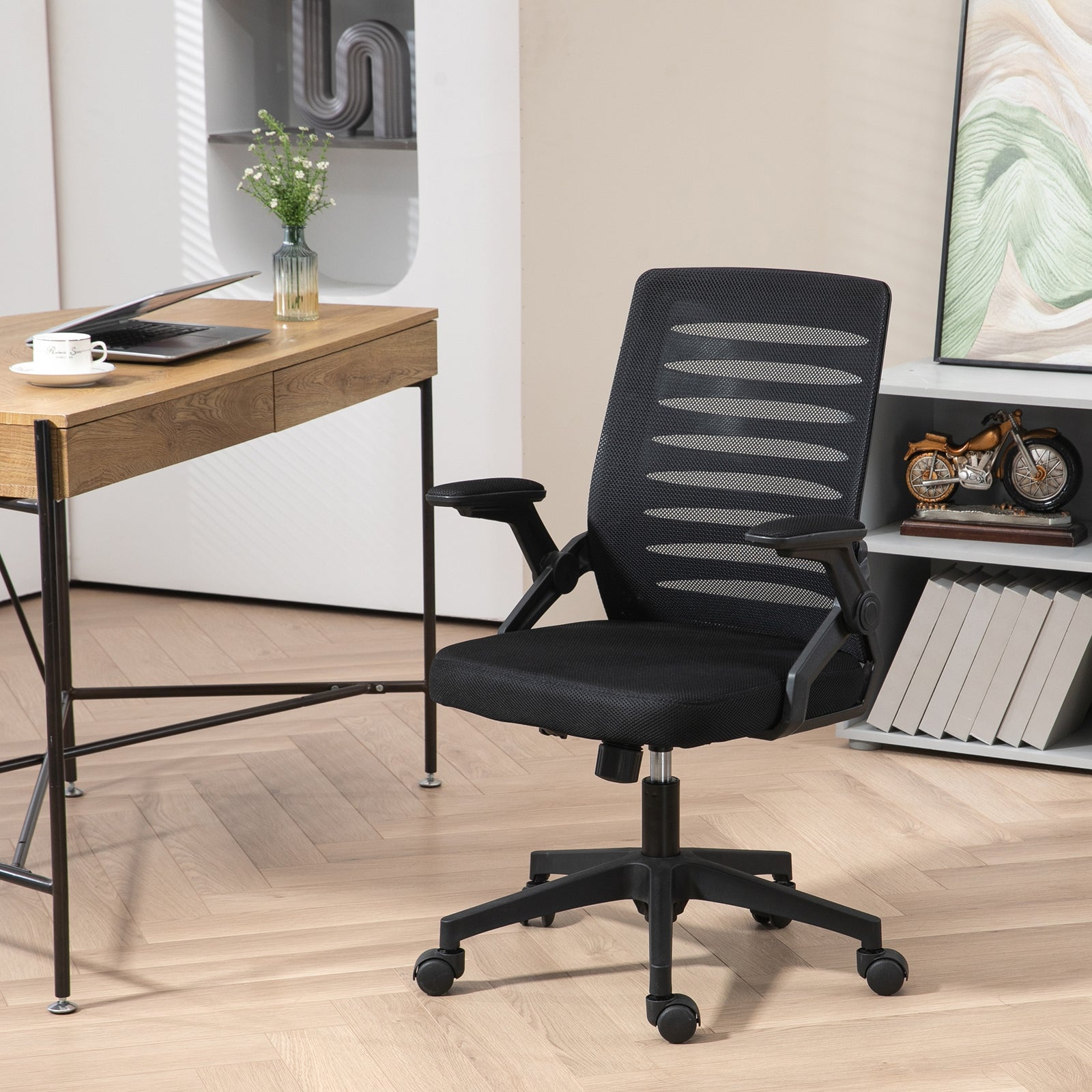 Mesh Office Chair Lumbar Support | Black