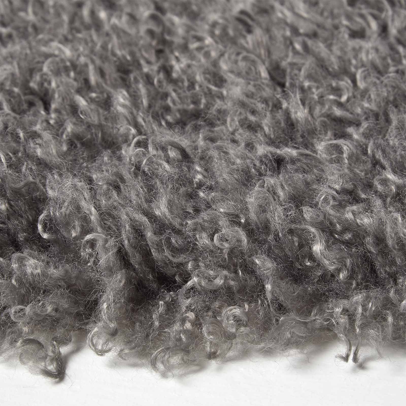 Luxury Fluffy Shaggy Rug | 90cm x 60cm | Grey