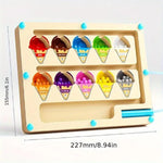 Dyzi Magnetic Colourful Number Maze Educational Puzzle Toy