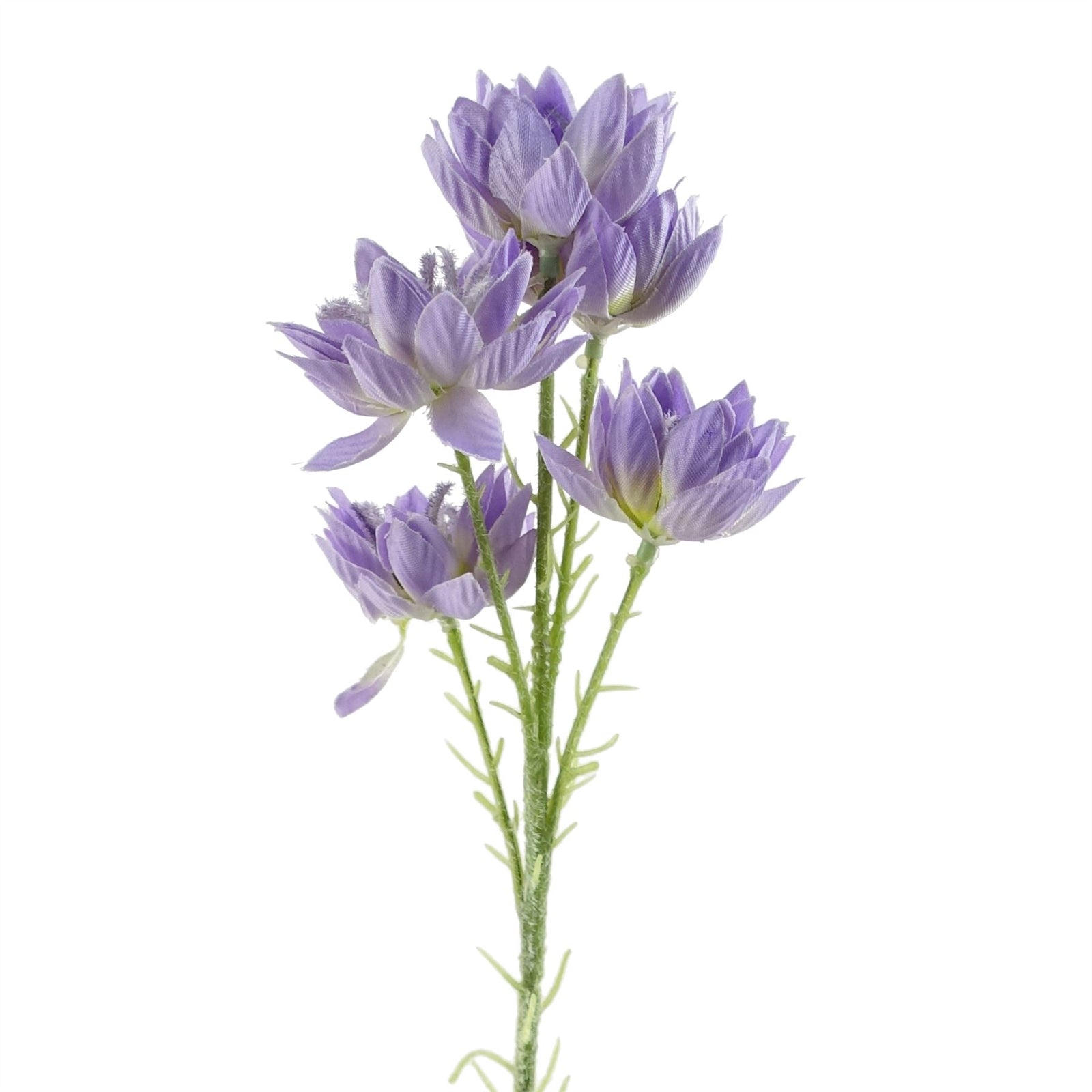 Pack Of 6 X 60cm Artificial Purple Starflower Stem 30 Flowers