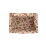 Wicker Double Steamed Garden Rose Willow Storage Baskets | Medium | Red