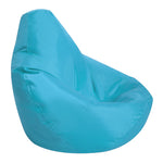 Kids High Back Bean Bag Chair | Aqua