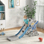 Baby Slide Freestanding Slide For Kids 1.5-3 Years Space Theme | Blue