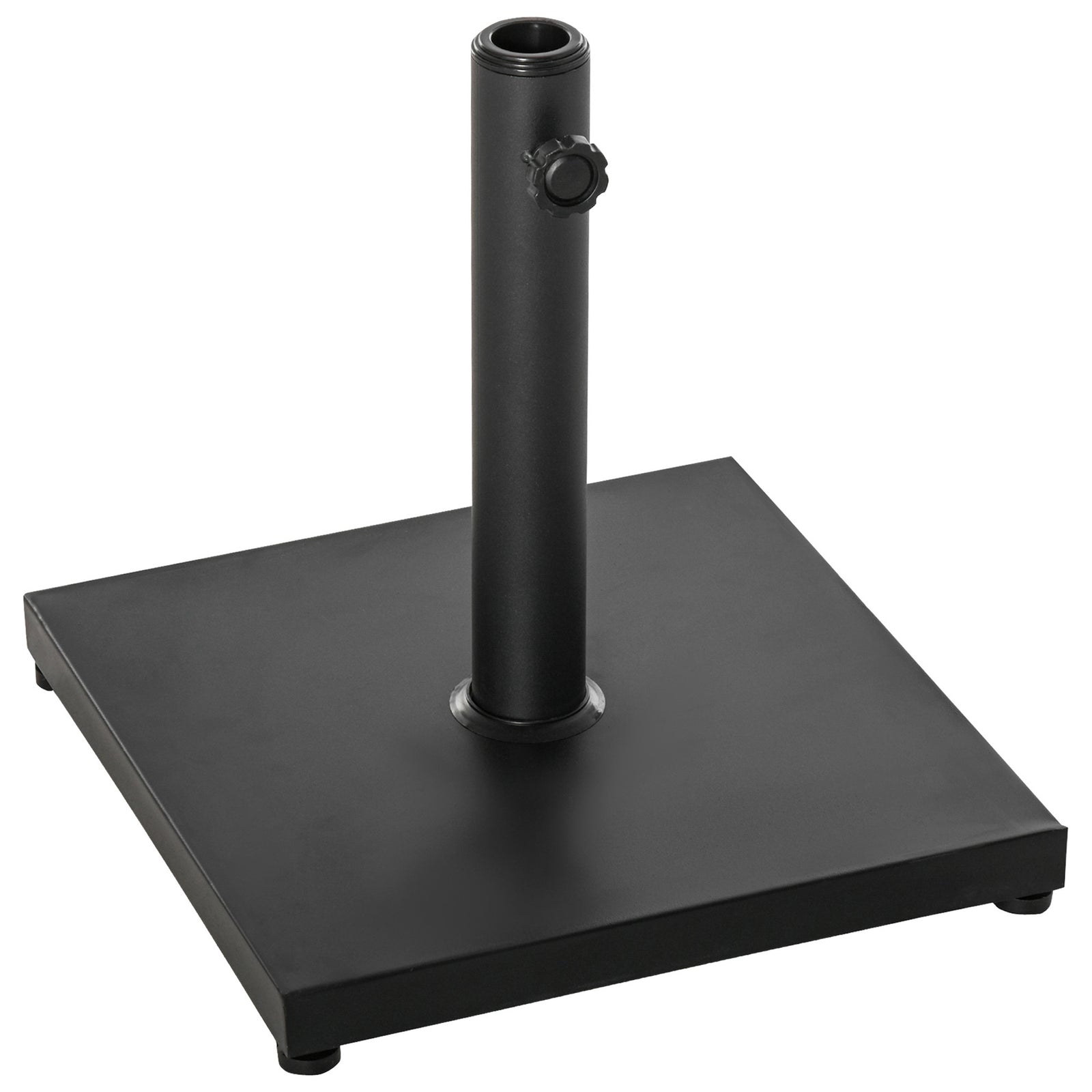11kg Square Parasol Base, Black