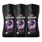 Excite 12-h Refreshing Fragrance Shower Gel Body Wash For Men, 3x 225ml