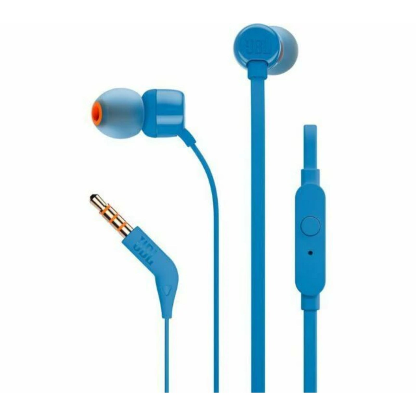 T110 Universal In-ear Headphones W/ Remote Control | Blue