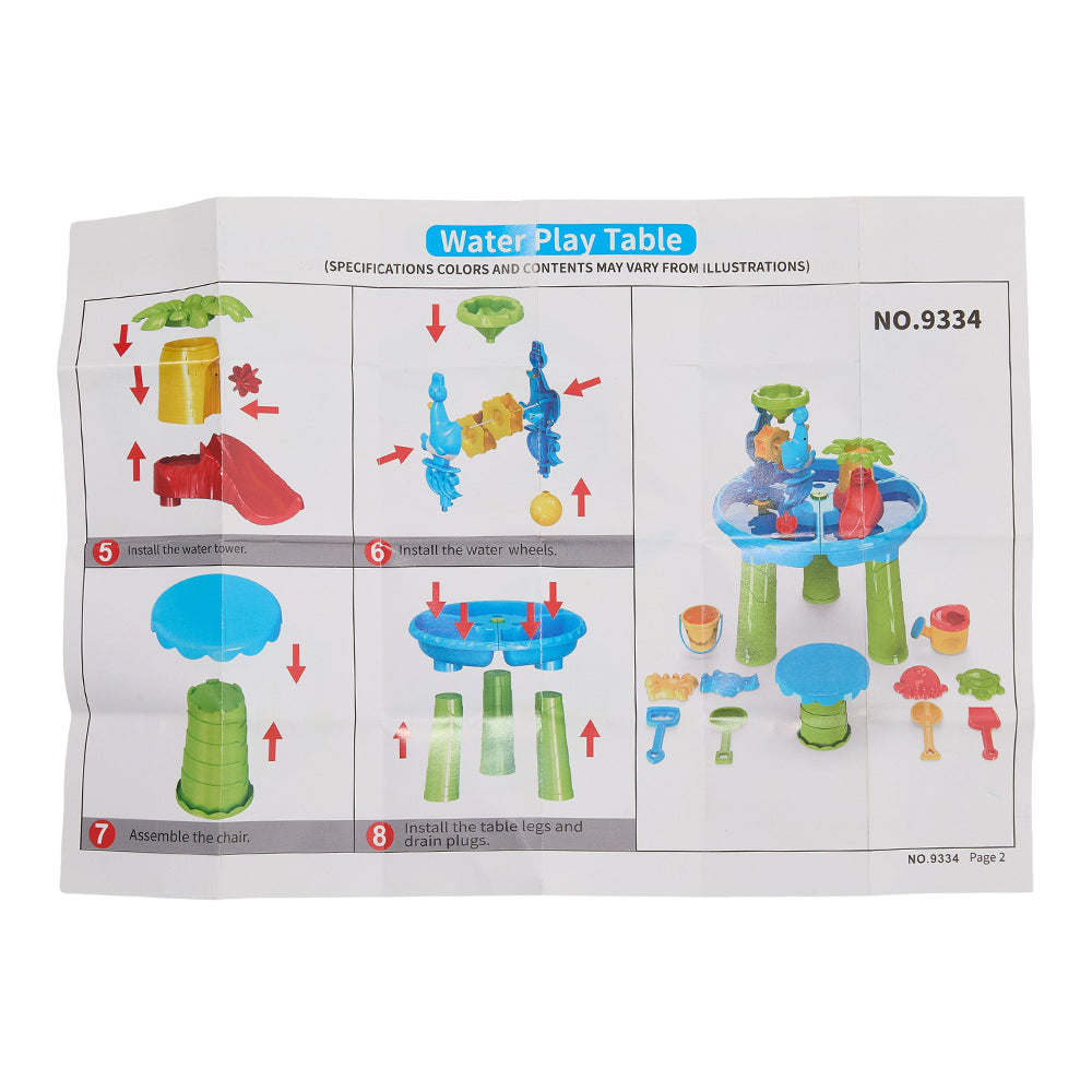 Round Sand And Water Table For Toddlers