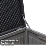 Garden_Gear 270-Litre Lockable Garden Storage with Sit on Lid