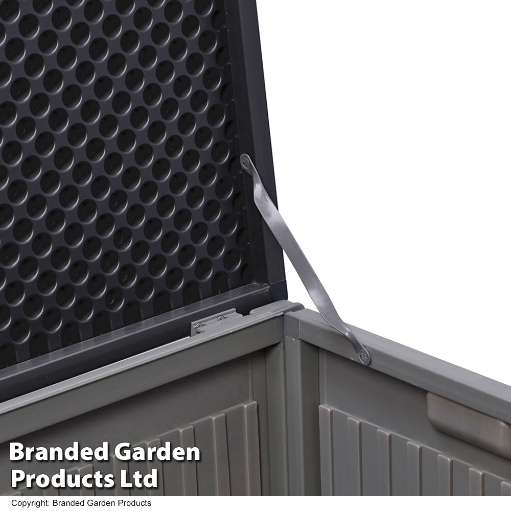 Garden_Gear 270-Litre Lockable Garden Storage with Sit on Lid