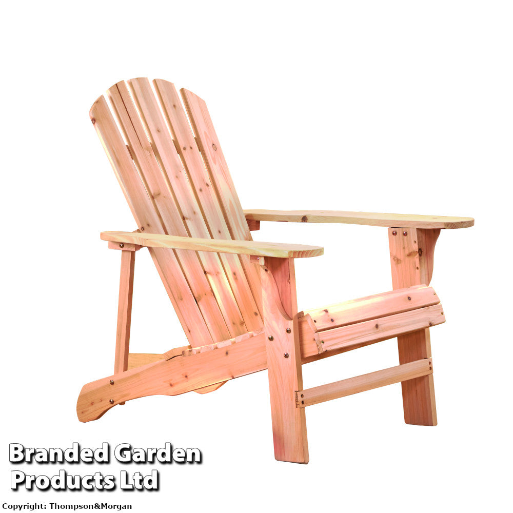 Garden_Gear Wooden Adirondack Chair x 1