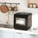 Countertop Dishwasher, Dual Supply Black