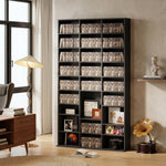 HOMCOM 835 Cd/500 Dvd Storage Unit, Blu-ray Media Storage Shelf