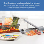 NutriSealer 6-in-1 Food Vacuum Sealer Machine