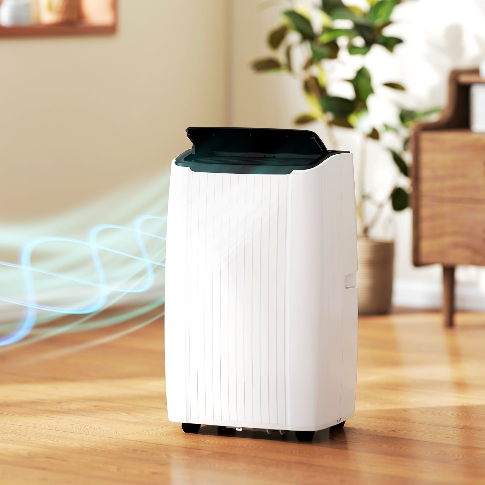 Ac Unit, Portable Air Conditioner With Wifi Control | 12000 Btu | White