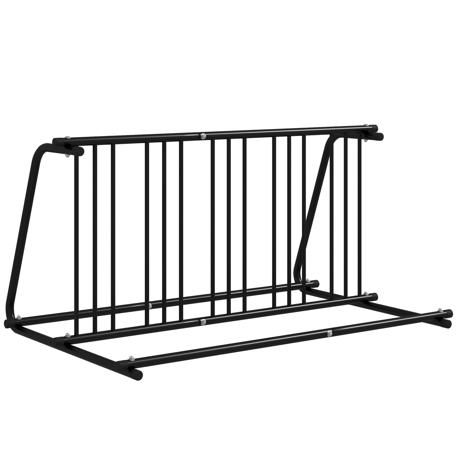 Double-sided Bike Floor Rack 6 Bikes