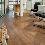 Pvc Wooden Self-adhesive Laminate Flooring Planks For Home Decor | Brown