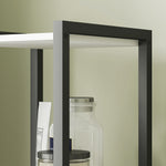 Tall Bathroom Storage Cabinet 3 Shelves 30 X 30 X 170 Cm
