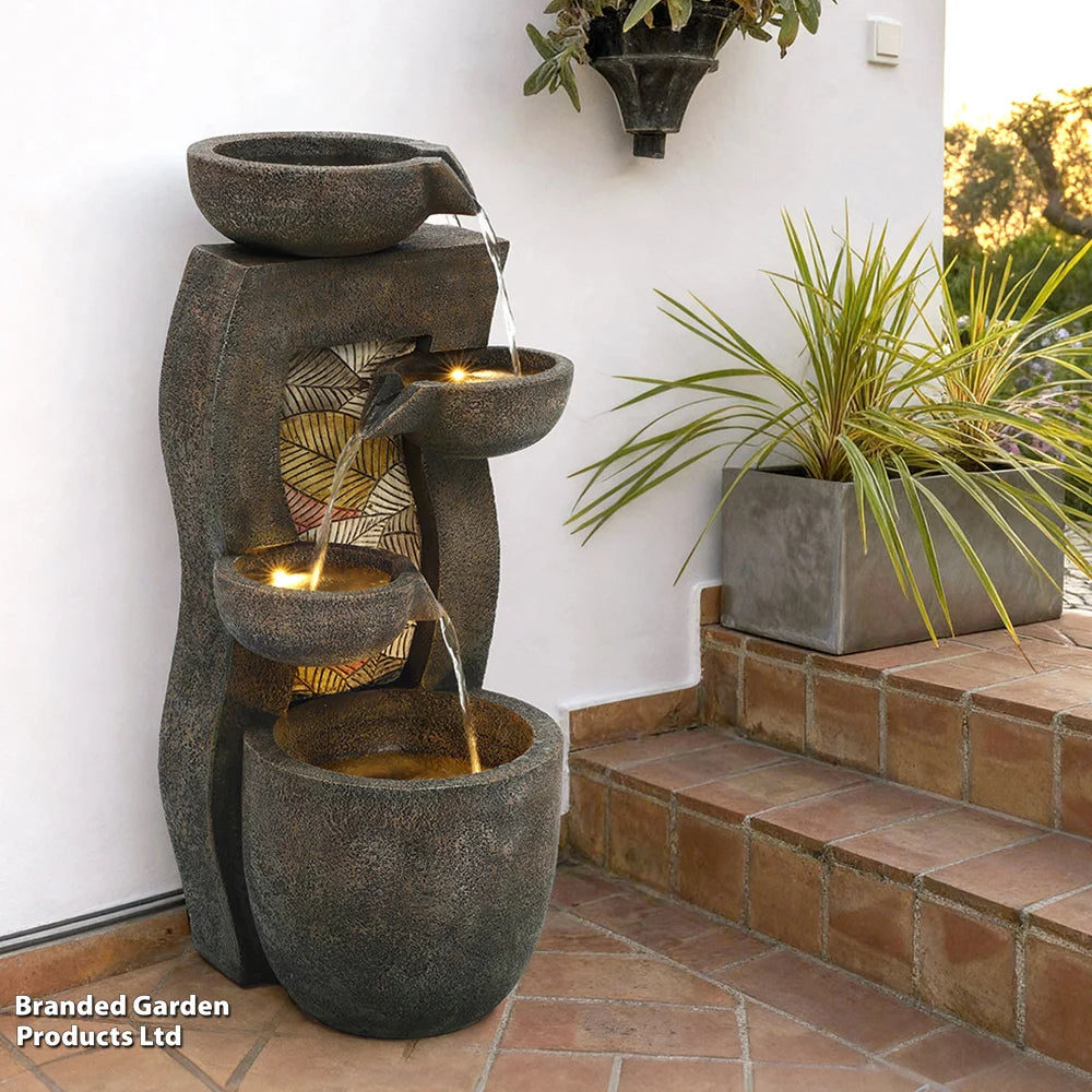 Serenity Tiered Autumn Falls Water Feature