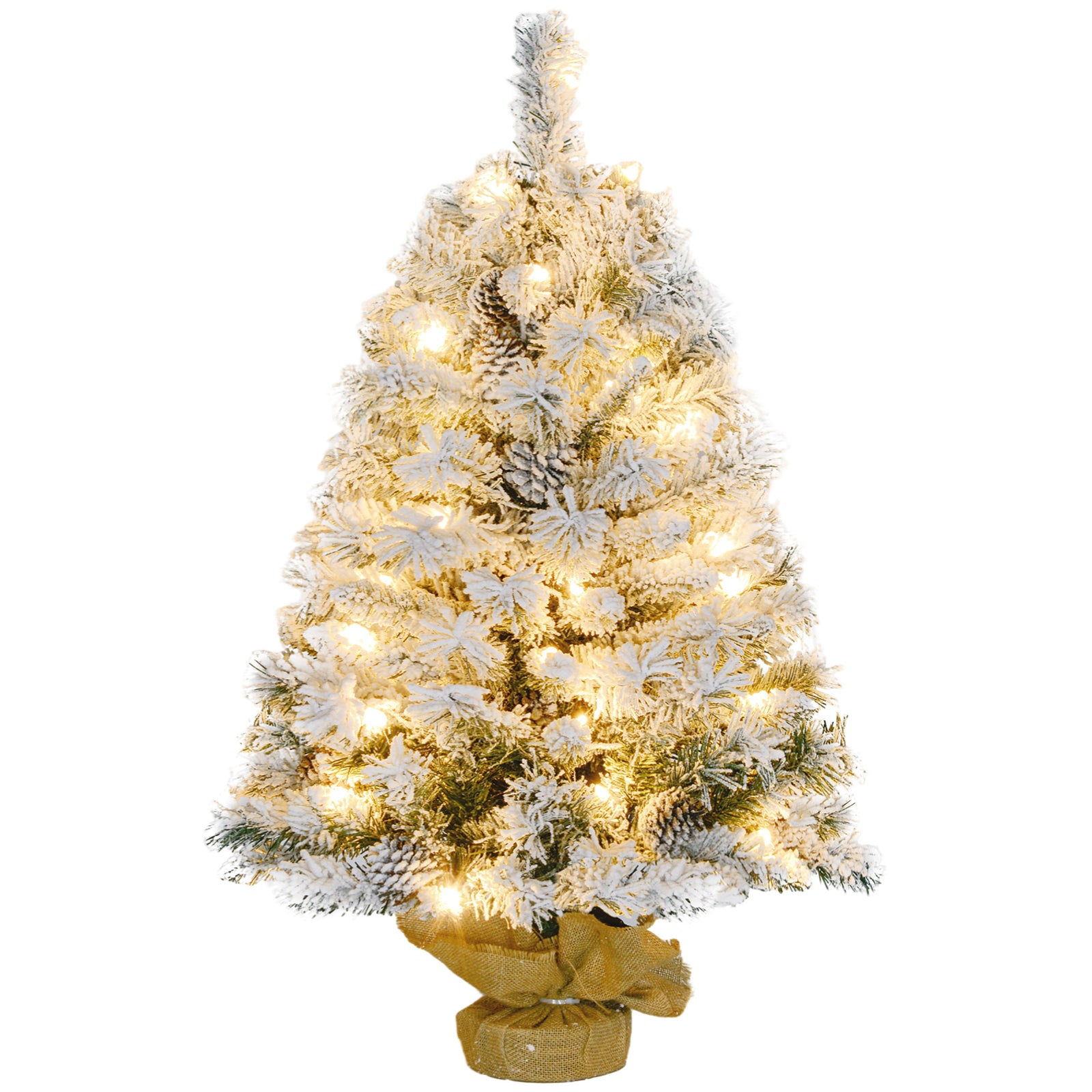 3ft Artificial Christmas Tree With Led Light