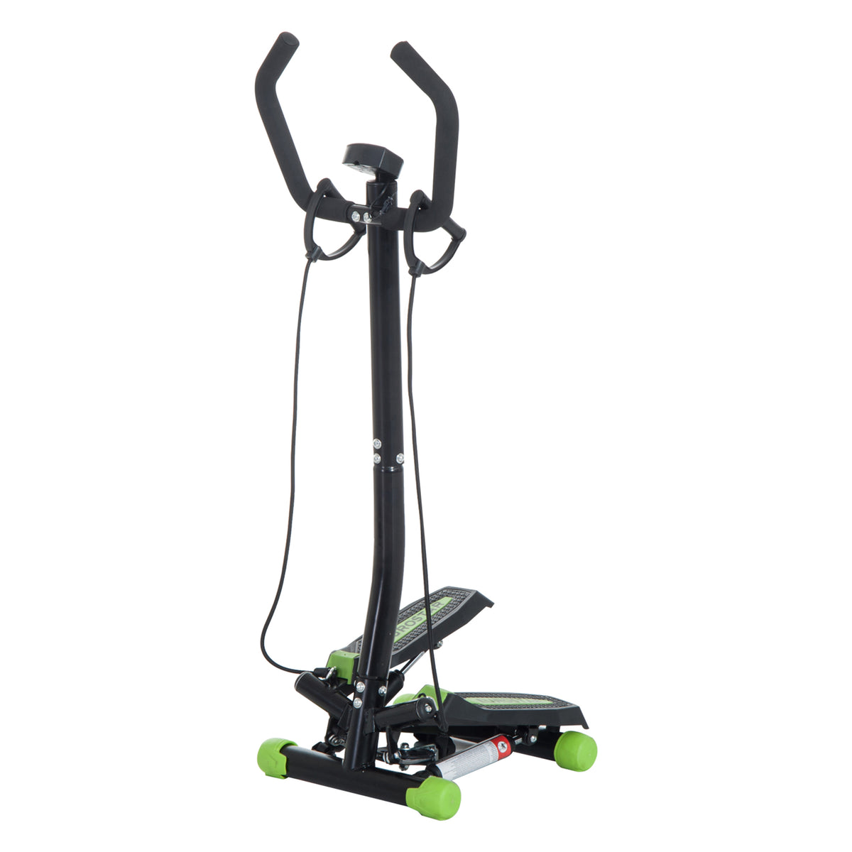 Twister Stepper Step Machine W/ Resistance Bands | Black
