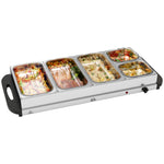 Electric Food Warmer, Buffet Server Silver