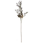 100cm Pink Artificial Blossom And Berries Glass Vase