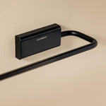 Towel Rail, 40cm, Screw-in Or Self-adhesive, Matt Black, Next Collection