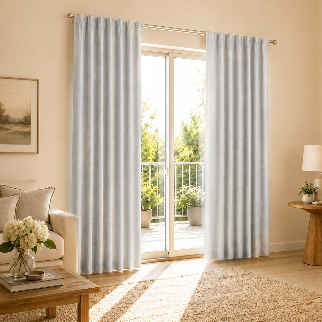 Marlow Linen Look Blackout Curtains