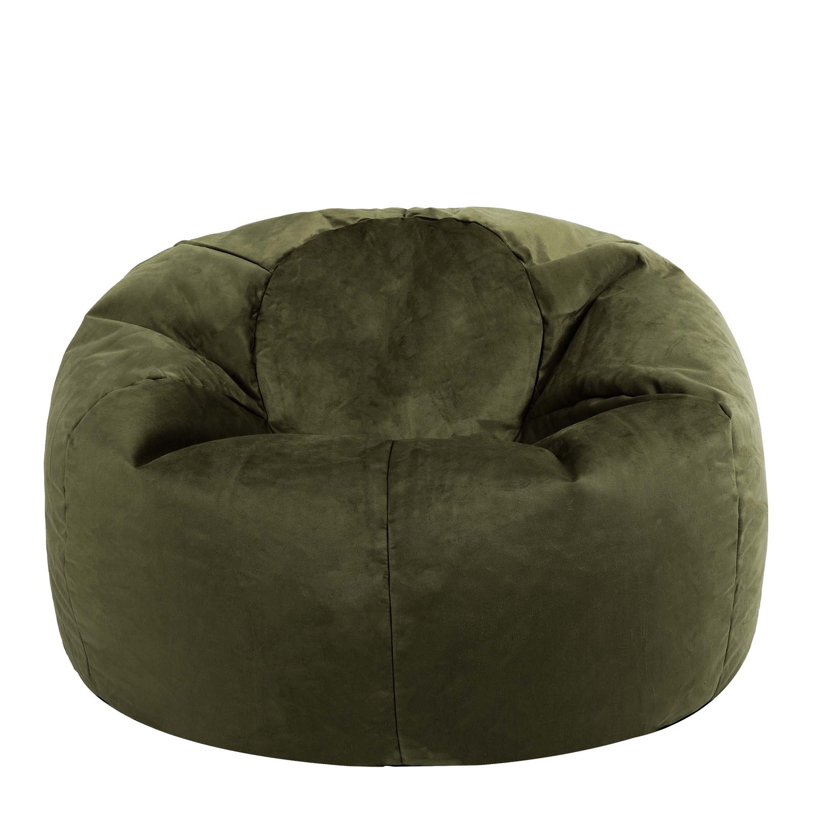 Aurora Velvet Bean Bag | Olive