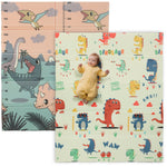 Baby Play Mat, Double Sided Crawling Mat, Dinosaur Theme