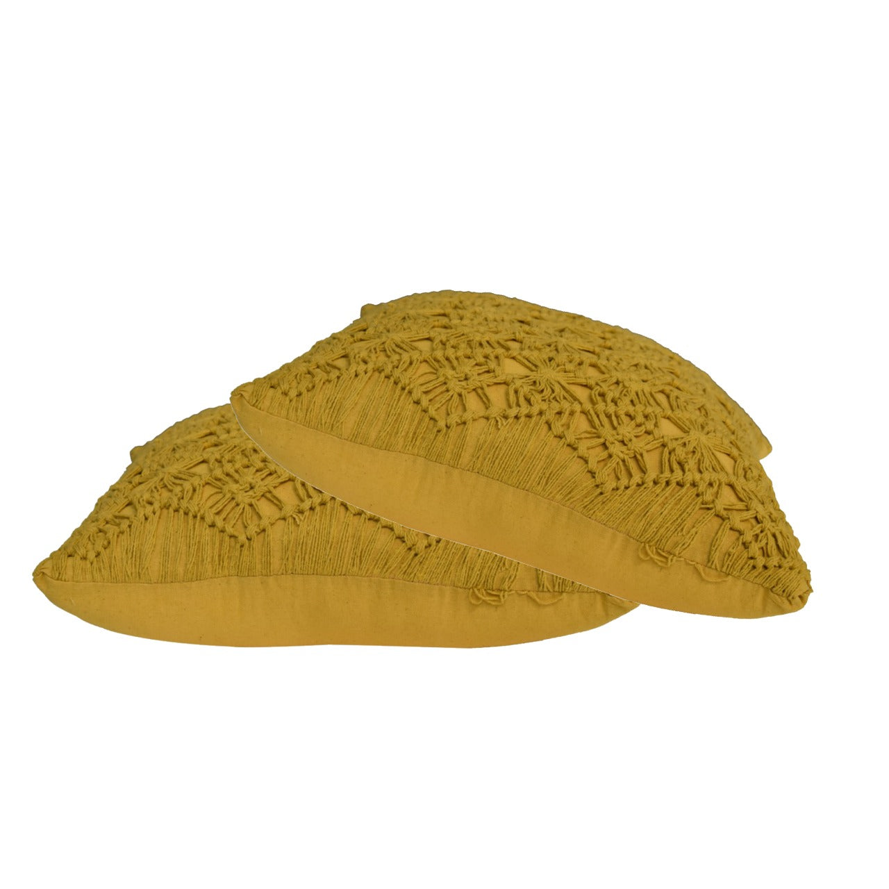Maura Cushion - Set Of 2 | Set-of-2 | Mustard