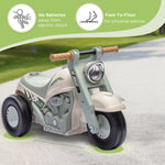Ride On Car Foot To Floor Kids Car W/ Music, Bubble | Cream