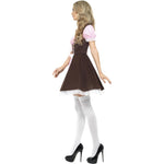 Tavern Girl Costume, Brown, Short | Small