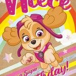 Skye 'niece' Birthday Card Official Product
