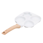 19cm W X 19cm W 4-hole Non-stick Egg Frying Pan